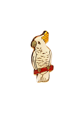 Cockatoo Hat Badge - Wilmot Harvey Gifts & Souvenirs
