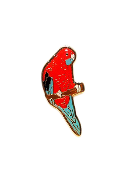 Climson Rosella Hat Badge - Wilmot Harvey Gifts & Souvenirs