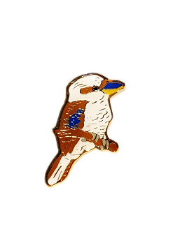 Kookaburra Hat Badge - Wilmot Harvey Gifts & Souvenirs