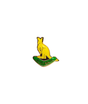 Australia Roo/Boom. Hat Badge - Wilmot Harvey Gifts & Souvenirs