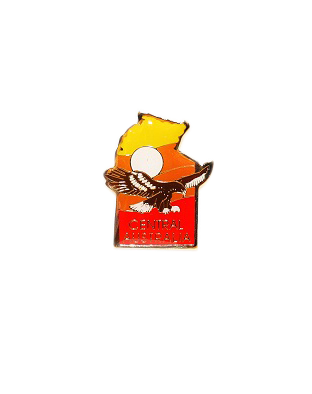 NT Map/Eagle Hat Badge - Wilmot Harvey Gifts & Souvenirs