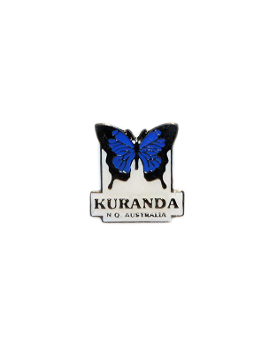 Kuranda Butterfly Hat Badge - Wilmot Harvey Gifts & Souvenirs