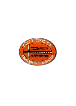 Port Augusta Hat Badge - Wilmot Harvey Gifts & Souvenirs