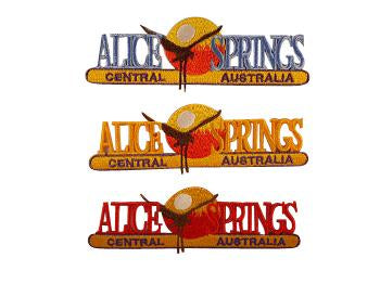 Alice Springs Logo Patch - Wilmot Harvey Gifts & Souvenirs