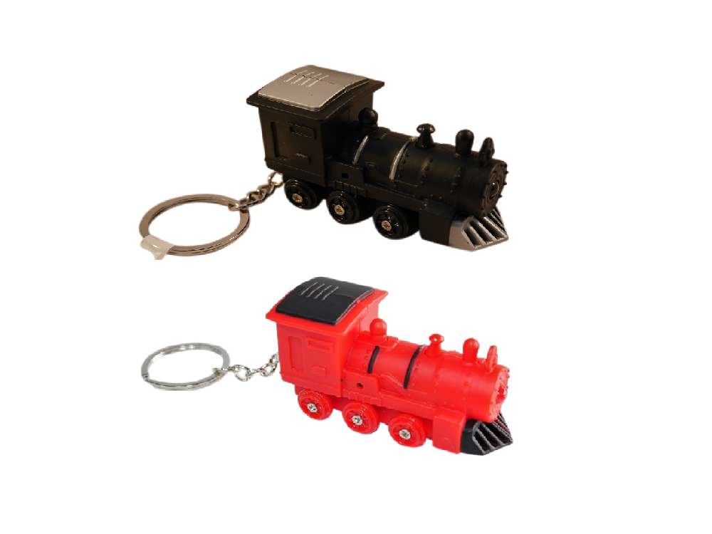 Train LED Light Keyring - Wilmot Harvey Gifts & Souvenirs