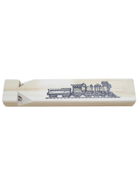 7” Wooden Train Whistle - Wilmot Harvey Gifts & Souvenirs