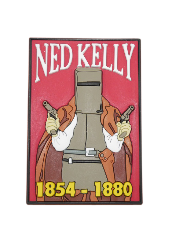Ned Kelly 3D Flex Magnet - Wilmot Harvey Gifts & Souvenirs