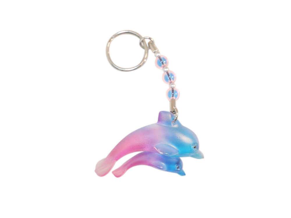 Twin Dolphin Keyring - Wilmot Harvey Gifts & Souvenirs