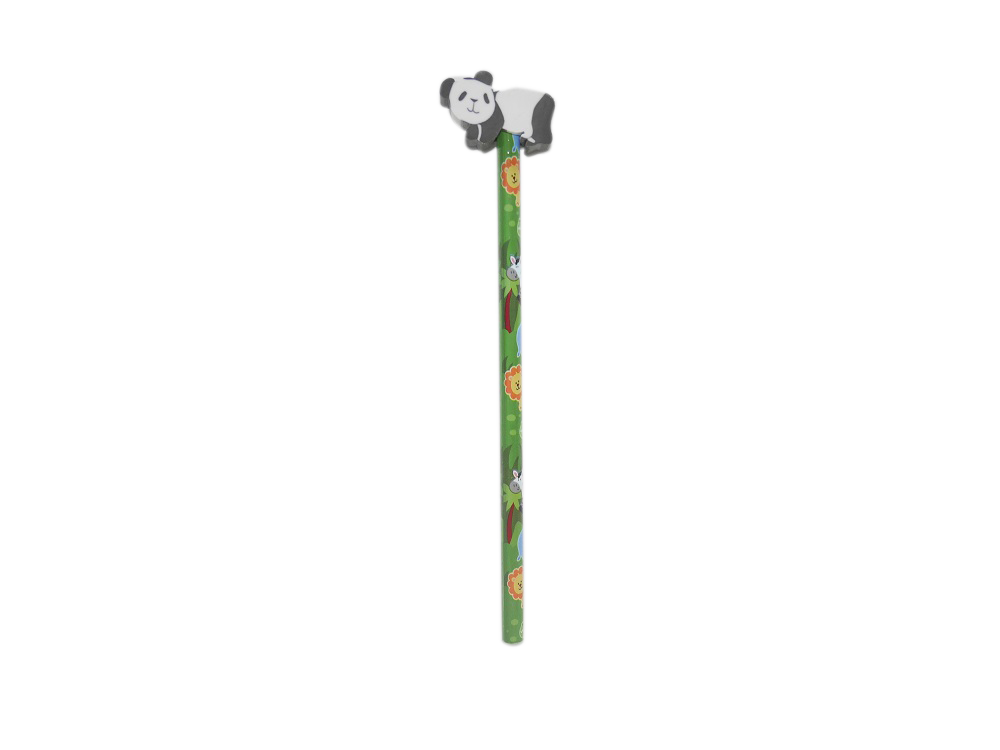 Jungle Animals Pencil & Eraser - Wilmot Harvey Gifts & Souvenirs