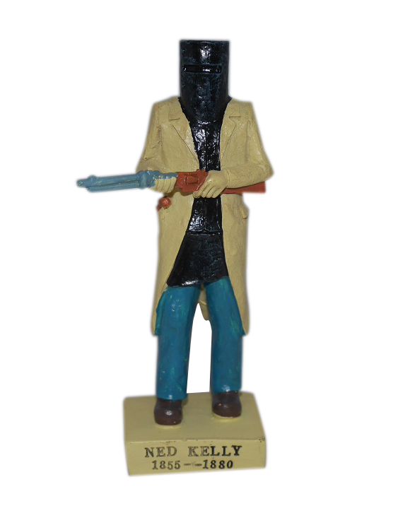 Ned Kelly Polystone Figurine (2 sizes) - Wilmot Harvey Gifts & Souvenirs