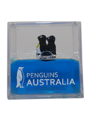 Penguin Blue Water Cube - Wilmot Harvey Gifts & Souvenirs