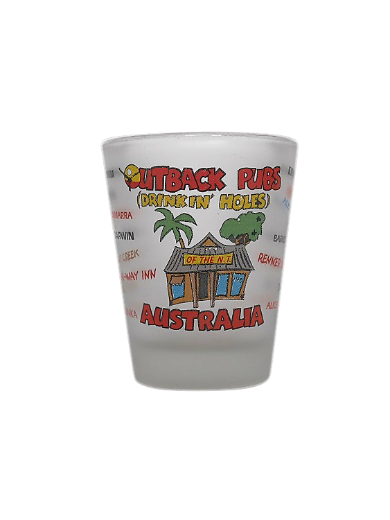 Drinking Holes Shot Glass - Wilmot Harvey Gifts & Souvenirs