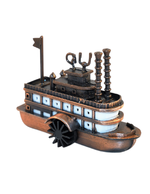Mark Twain Paddle Steamer Coloured Pencil Sharpener - Wilmot Harvey Gifts & Souvenirs
